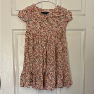 Polo by Ralph Lauren Pink Floral Kids Dress